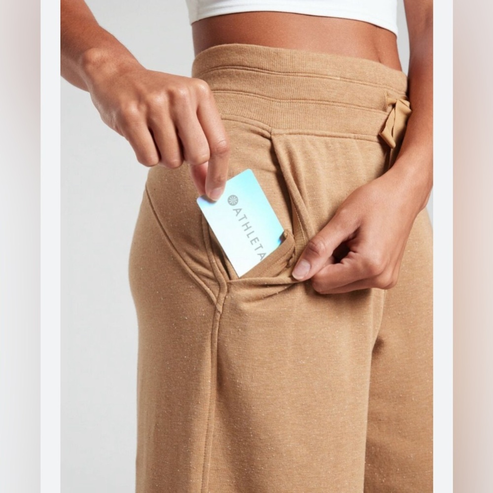 Athleta Balance Pant Heather Gold Tan XS - Picture 7 of 14
